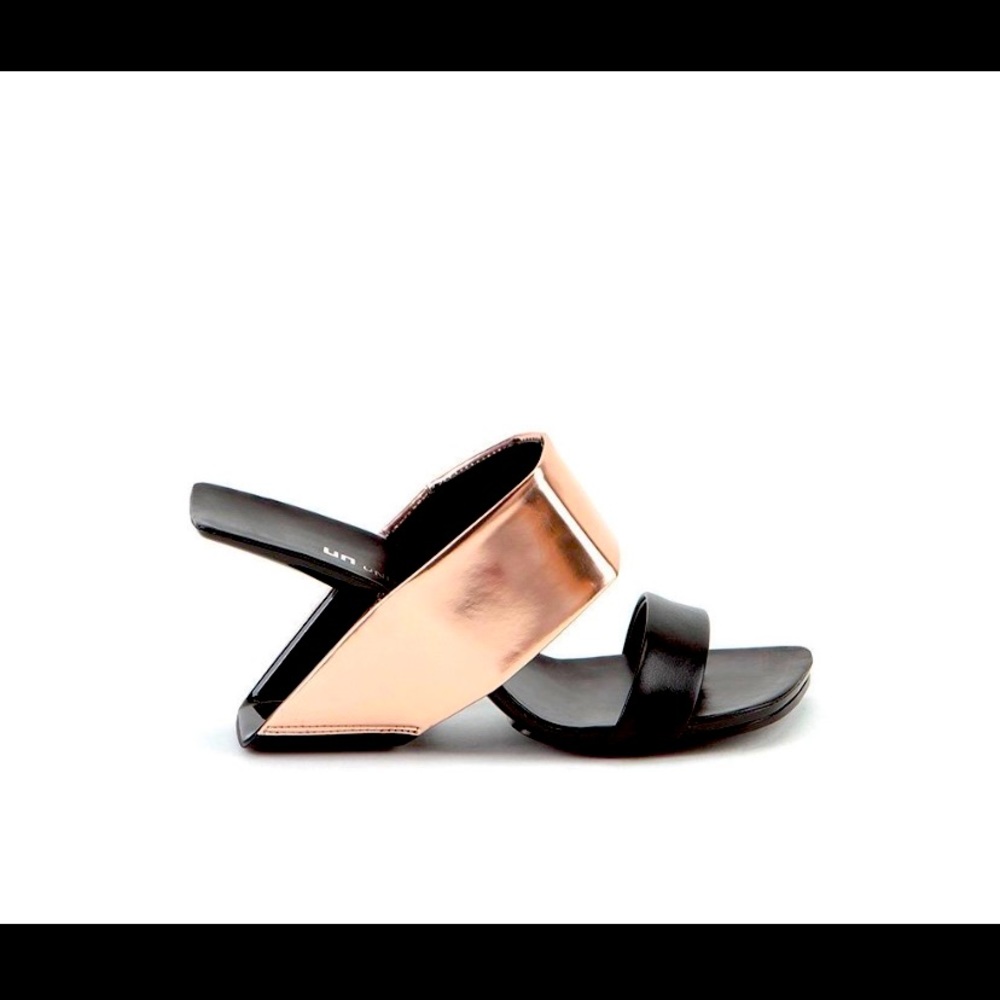 Unique rose gold United Nude Sandals size 41